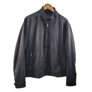 Banana Republic Mens Black Nylon Jacket Size Large